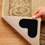 12-Pieces: Double Sided Non-Slip Rug Pads Rug Tape Stickers