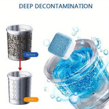 12-Pieces: Effervescent Washing Machine Cleaner Tablets