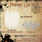 12-Pieces: Flameless LED Magic Floating Candles