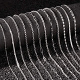 12-Pieces: Stainless Steel Clavicle Necklace Set