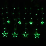 12 Stars 138 LED Curtain String Lights