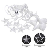 12 Stars 138 LED Curtain String Lights