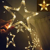 12 Stars 138 LED Curtain String Lights