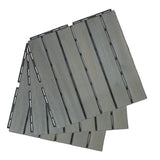 12" x 12" Square Teak Interlocking Deck Tiles
