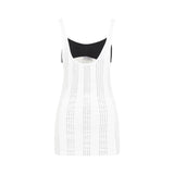 The Attico Flat Ribbed Jersey Tank Top Women