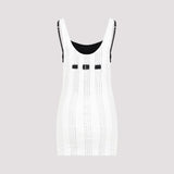 The Attico Flat Ribbed Jersey Tank Top Women