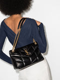 Saint Laurent Women Small Loulou Puffer Bag In Nappa Leather