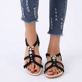 2023 Women's Casual Sweet Flat Fish Mouth Sandals