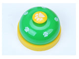 Cat And Dog Trainer Pet Footprints Ringing The Bell