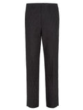 Fendi Men Linen Ff Jacquard Trousers