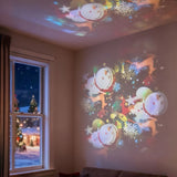 LED Christmas Snowflake Projection Light