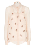 Fendi Women Silk Georgette Top