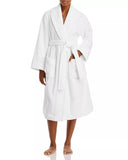 Hudson Park Collection Womens White Turkish Cotton Robe Size S/M