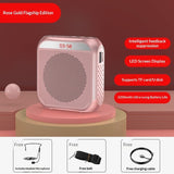 Megaphone Tour Guide Mall Hawker Teachers Instruction Waist-mounted Loudspeaker Portable Player