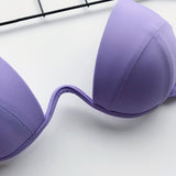 Sexy V-bar Underwired Bra Cup Thong Bikini 2025 Women Swimwear Female Swimsuit Two-pieces Bikini Set High Cut Bathing Suit Swim
