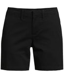 Lands End Womens Classic 7 Chino Shorts, Size 16