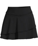 Lands End Waisted Tulip Hem Swim Skort