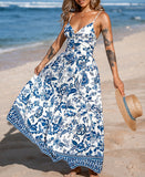 Cupshe Twist Keyhole Maxi Dress, Size Small