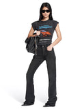 Balenciaga Women Slim Fit Bootcut Jeans