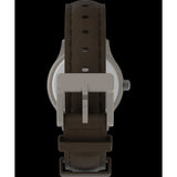 Timex Mens Expedition Metal Field Watch, Brown Leather Strap
