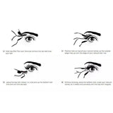 Compatible with Apple, False Eyelashes 6D Magnetic Eye Lashes Double Magnet Fake EyeLashes Hand Made Strip Lashes cilios posticos