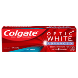 Colgate Optic White Advanced Teeth Whitening Toothpaste; Icy Fresh; 3.2 oz