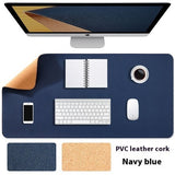 Cork Leather Table Mat Material Thickened PVC Mouse Mat