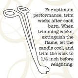 Milkhouse Candle Company, Creamery Scented Soy Candle: Butter Jar Candle, Caramel Apple, 22-Ounce