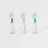 Glister Multi-Action Electric Toothbrush Replacement Heads, 3-Pack