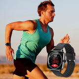 1.28'' Touch Screen Smartwatch Handsfree Bluetooth Sport Fitness Tracker
