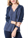 Style & Co Women's Mixed-Knit Hoodie Sweater, Size XS