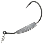 Reaction Tackle Lead Weighted Swimbait Hooks (10-PACK)