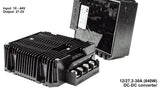 DC-DC Converters: step up/down transformers for 12V, 24V & 48V