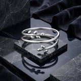 925 Sterling Silver Oxidized Ring for Women