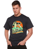 Funny Retro Woman Unisex Bamboo/Cotton Graphic T-Shirt