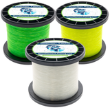 Reaction Tackle Nylon Monofilament Fishing Line - 1 Pound Jumbo Spools
