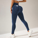 Athletic Outdoor Pocket Leggings For Fitness And Yoga
