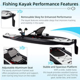 Premium 12FT Lightweight Inflatable Fishing Kayak With Pedal System (SAK15079)