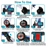 12V Cordless Mini Angle Grinding Machine