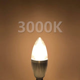 12W LED Candelabra Bulb Non-Dimmable 100-Watt Light Bulbs Equivalent
