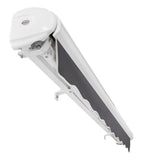 [12x10FT] Awntech Key West Premium Manual Outdoor Retractable Awning [FCM12-SBY] (SAK35497)