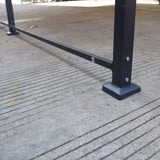 [12X20FT] Alora Heavy-Duty Metal Carport With Galvanized Steel Roof For Car, Boats And Trucks, Gray (SAK95562)