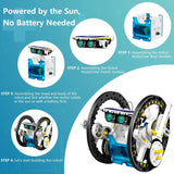 13-in-1 Solar Powered Robot Toy for Kids