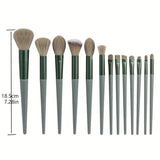 13-Piece: Professional Makeup Brush Set