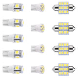 13-Pieces: T10 31mm Festoon LED Light