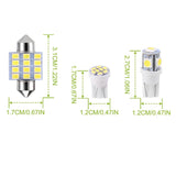 13-Pieces: T10 31mm Festoon LED Light