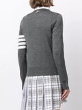 Thom Browne Women Wool 4-Bar Relaxed Pullover