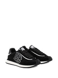Dolce & Gabbana Women Dg Cushion Lace-Detailed Suede Sneakers