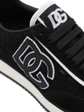 Dolce & Gabbana Women Dg Cushion Lace-Detailed Suede Sneakers