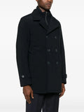 Herno Men Double-Breasted Nylon Down Jacket